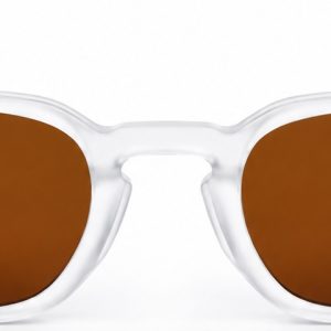Luxury Frosted Transparent Square Sunglasses