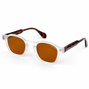 Luxury Frosted Transparent Square Sunglasses