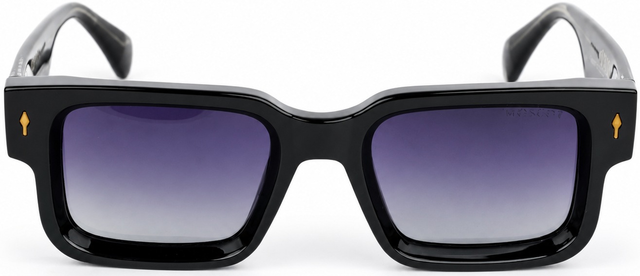 Luxver Premium Black Square Sunglasses Luxver Premium Black Square Sunglasses