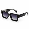 Luxver Premium Black Square Sunglasses