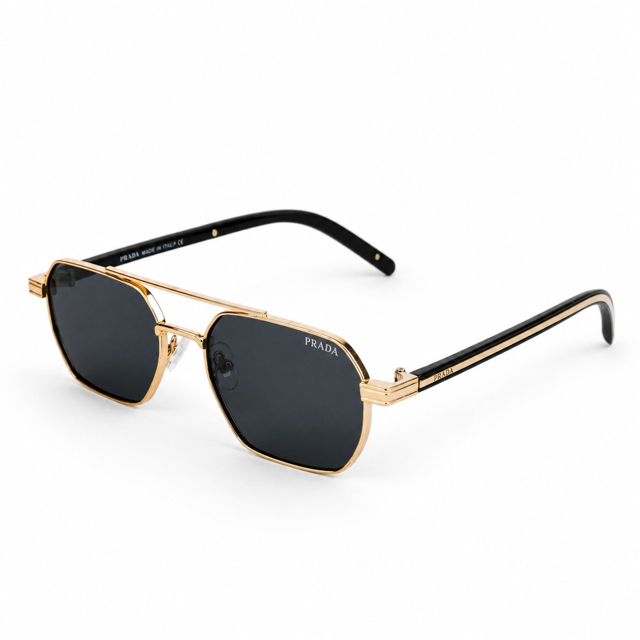Gold Metal Square Sunglasses Gold Metal Square Sunglasses