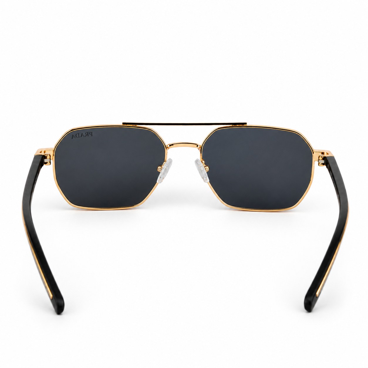 Gold Metal Square Sunglasses Gold Metal Square Sunglasses